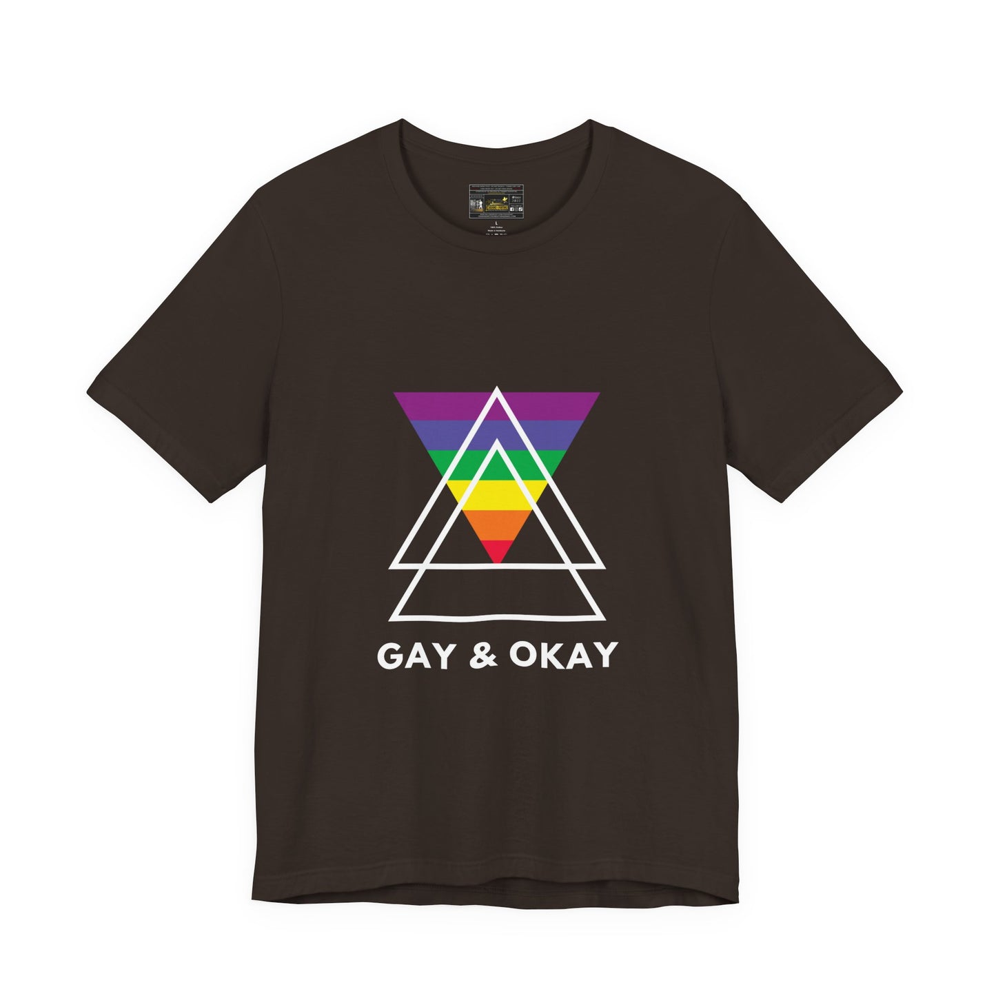 GAY & OKAY Unisex Jersey Short Sleeve Tee