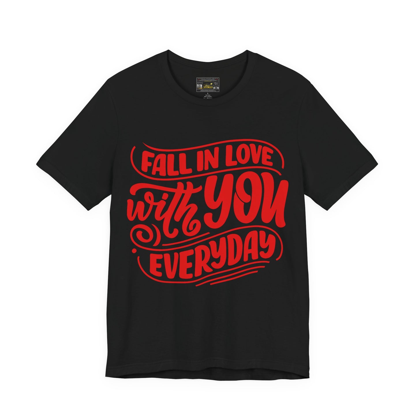 Fall In Love Unisex Jersey Short Sleeve Tee