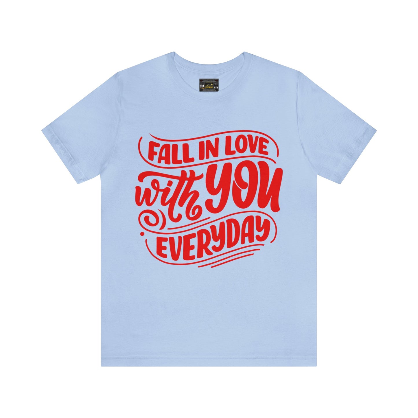 Fall In Love Unisex Jersey Short Sleeve Tee