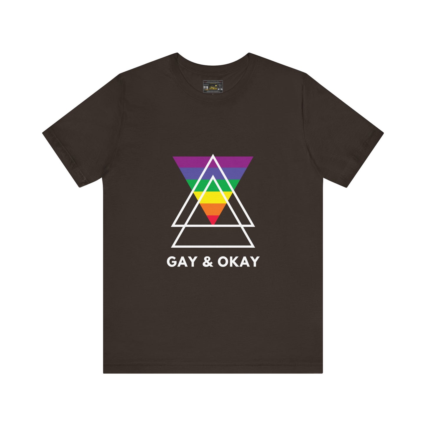 GAY & OKAY Unisex Jersey Short Sleeve Tee