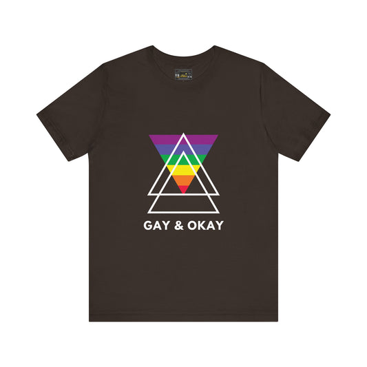 GAY & OKAY Unisex Jersey Short Sleeve Tee
