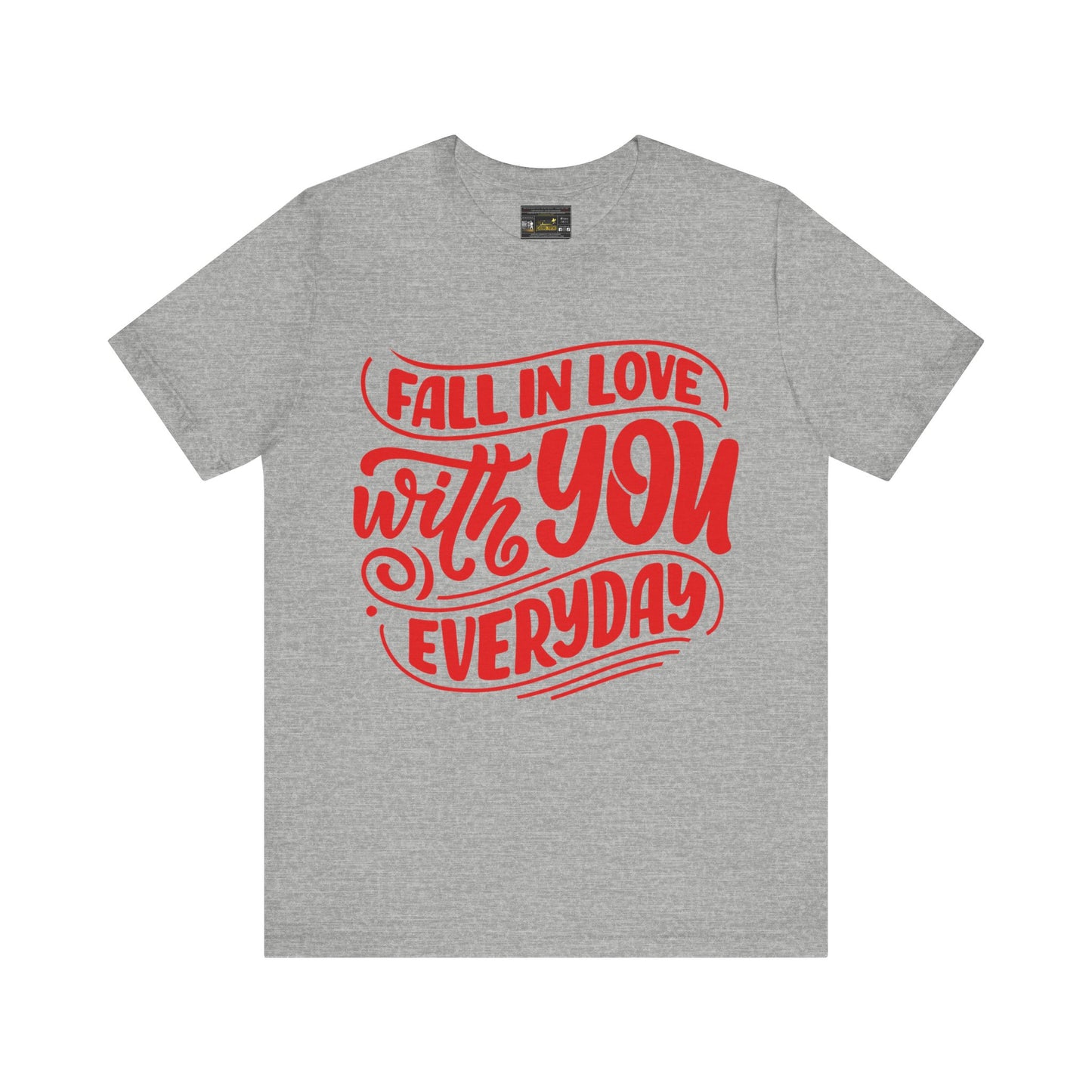 Fall In Love Unisex Jersey Short Sleeve Tee