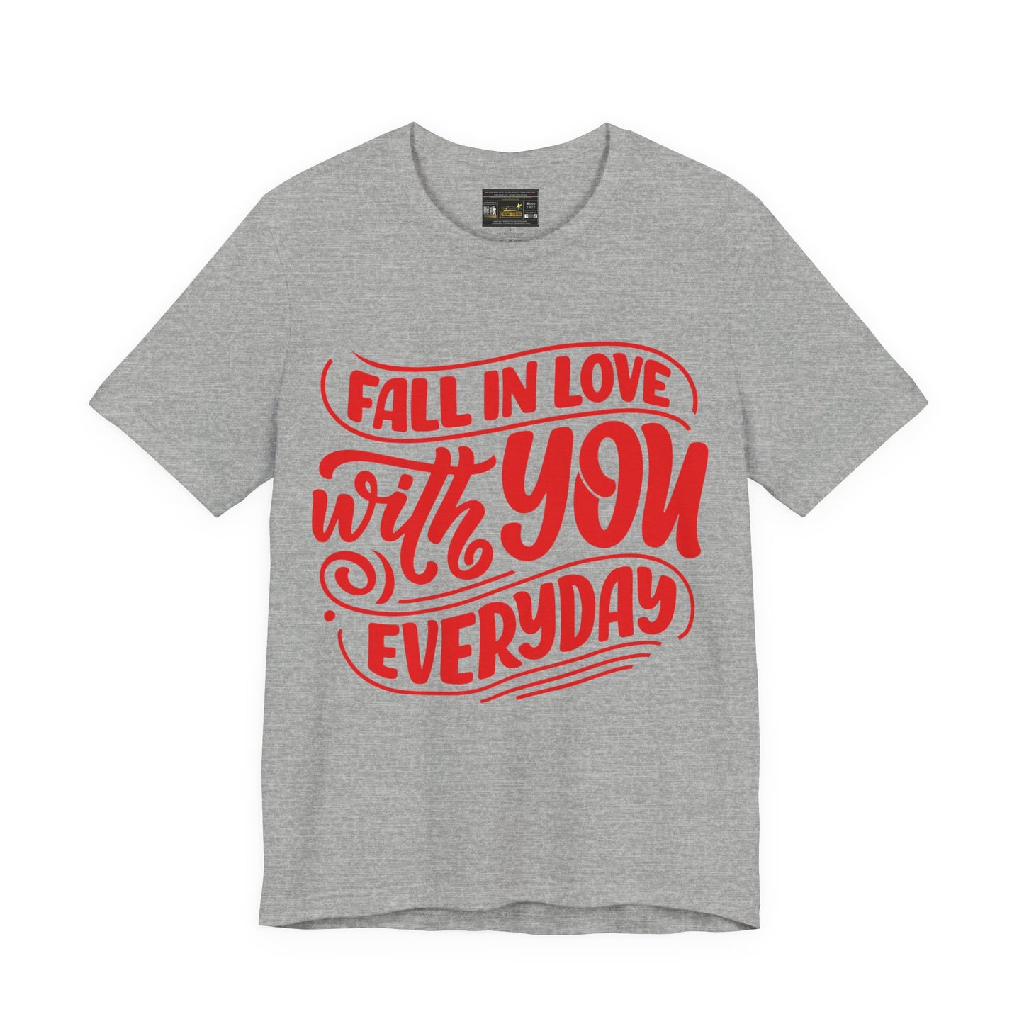 Fall In Love Unisex Jersey Short Sleeve Tee