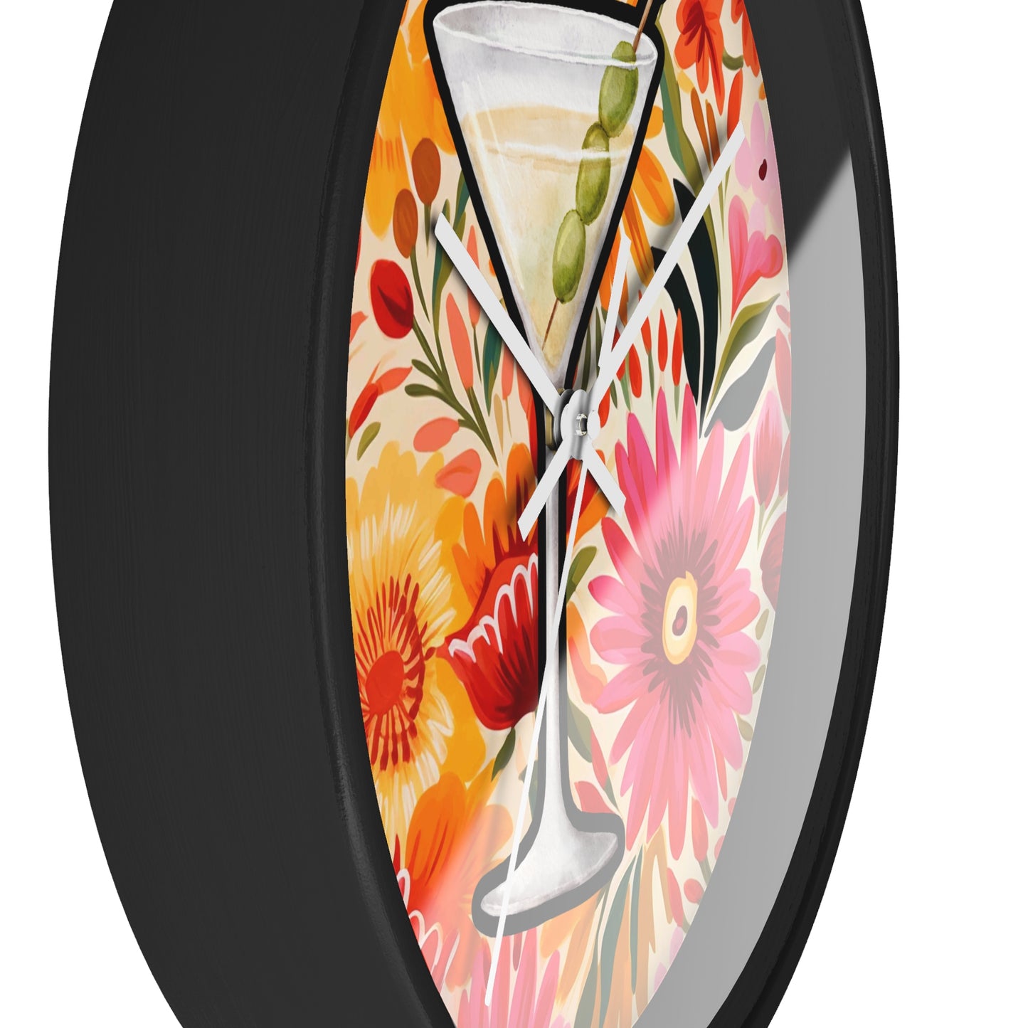 Maximalist Wall Clock, Modern Wall Art, Colorful Maximalist Wall Clock, maximalist