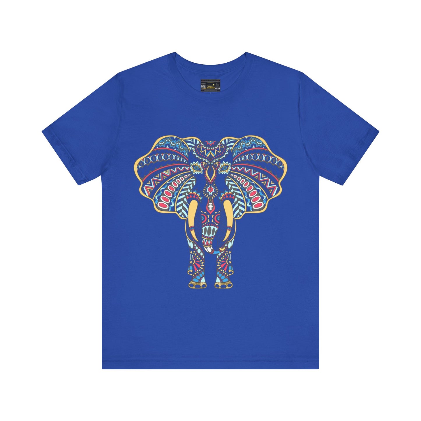 Indian Elephant ART Jersey Short Sleeve Tee