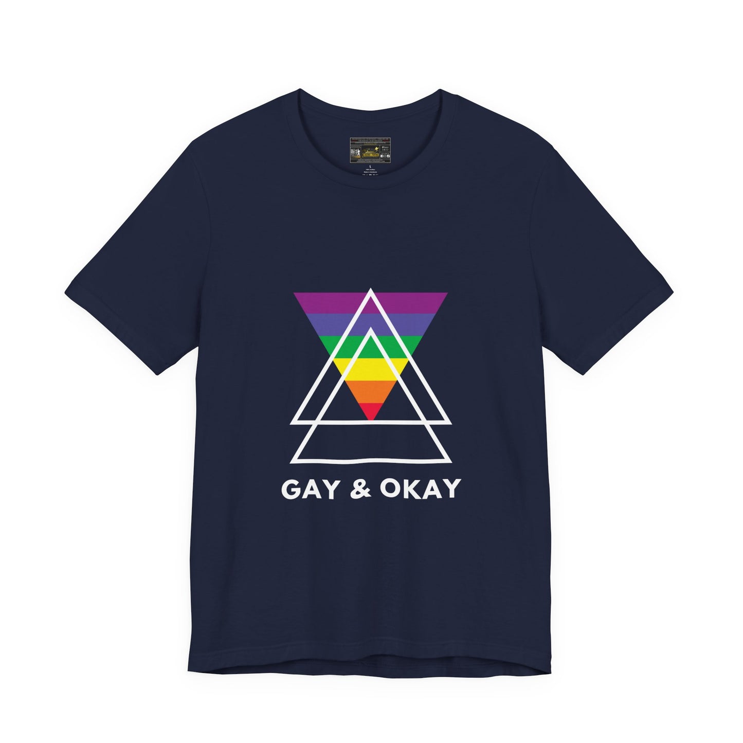 GAY & OKAY Unisex Jersey Short Sleeve Tee