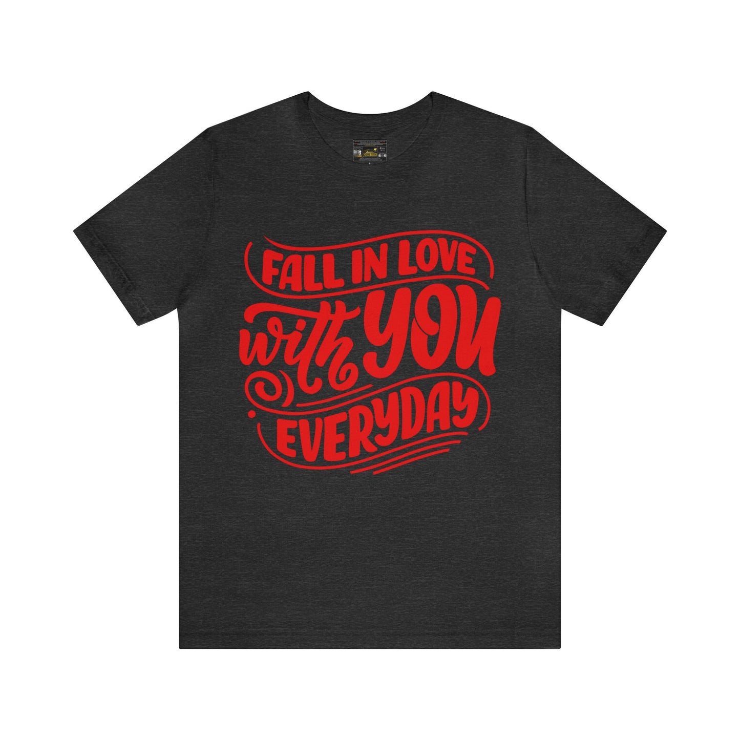 Fall In Love Unisex Jersey Short Sleeve Tee