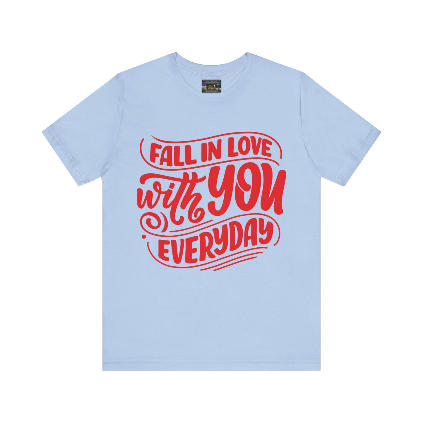 Fall In Love Unisex Jersey Short Sleeve Tee