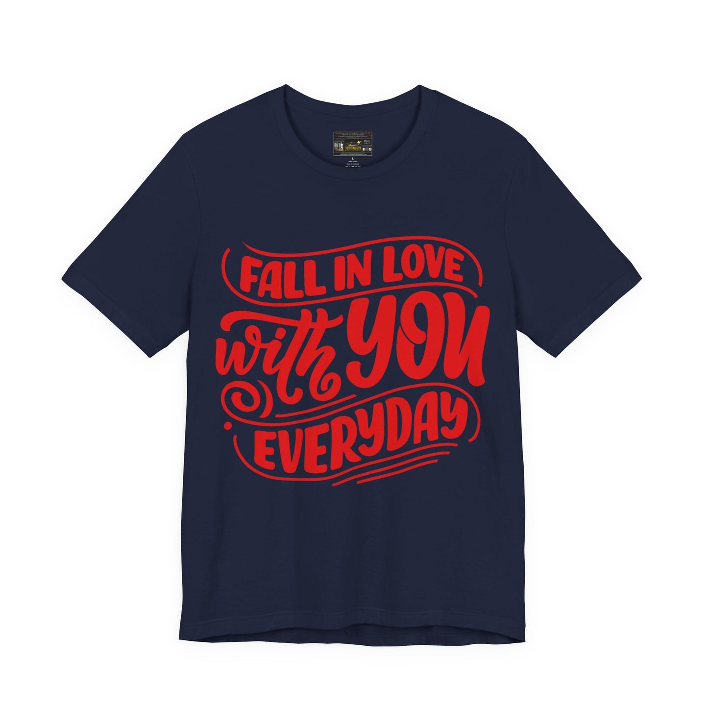 Fall In Love Unisex Jersey Short Sleeve Tee