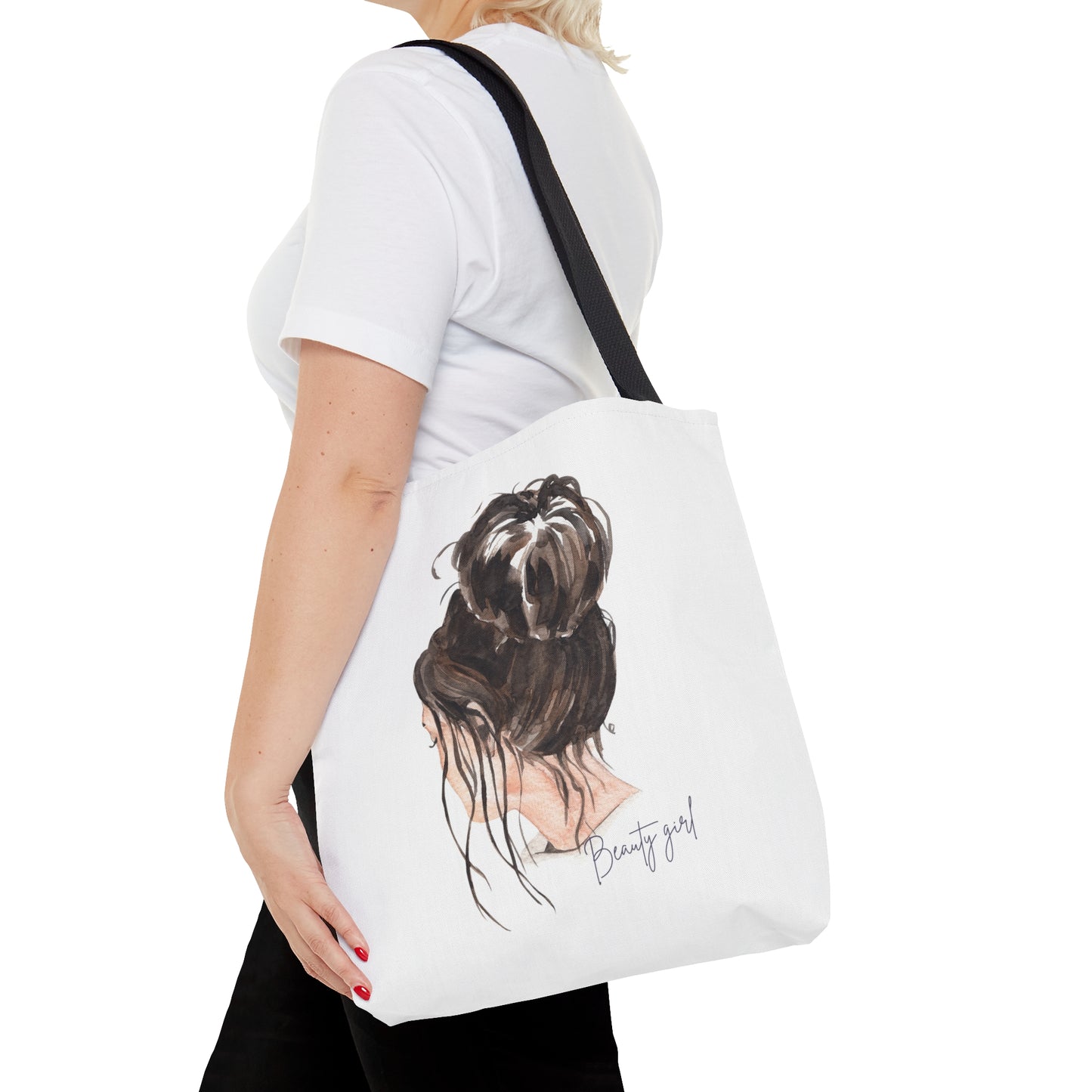 Tote Bag (AOP)- Beauty Girl