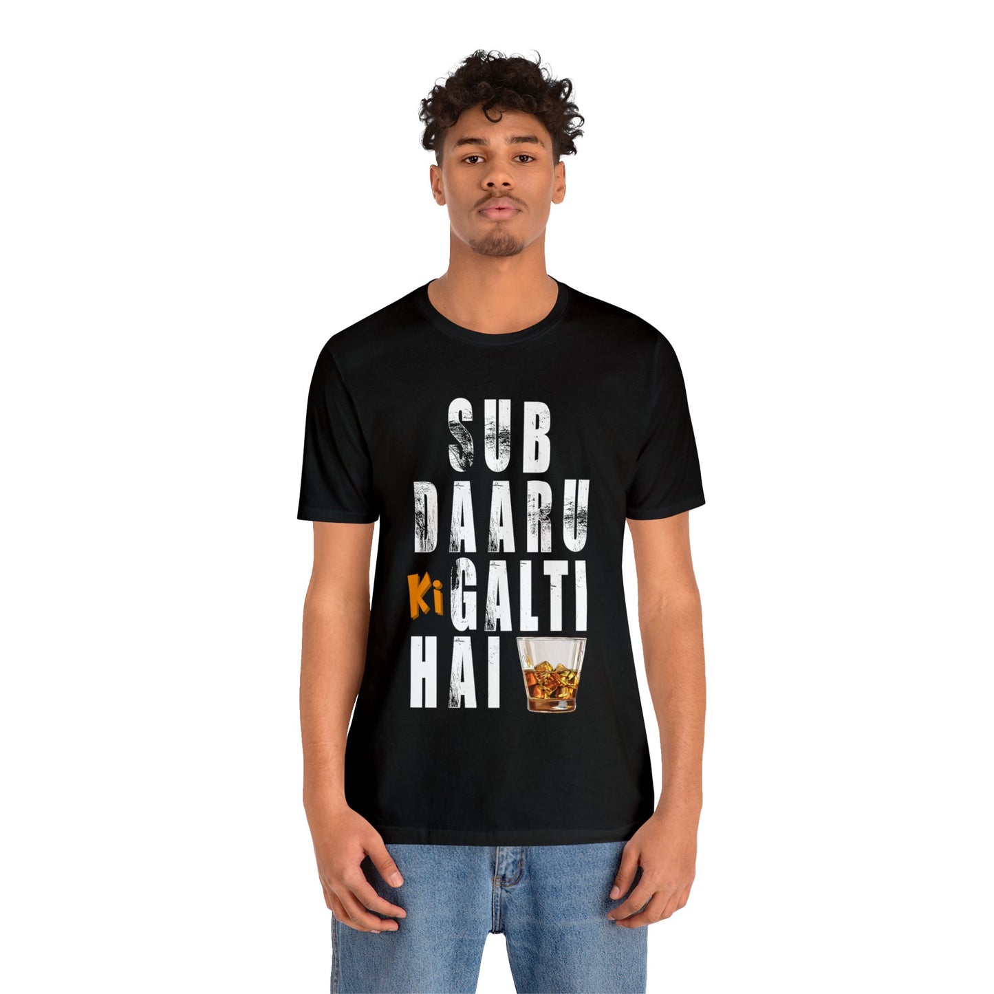 Sub Daru Ki Ghalti Hai Unisex Jersey Short Sleeve Tee