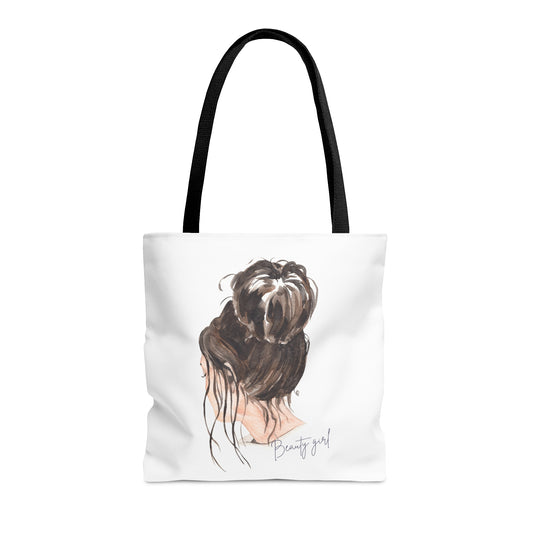 Tote Bag (AOP)- Beauty Girl