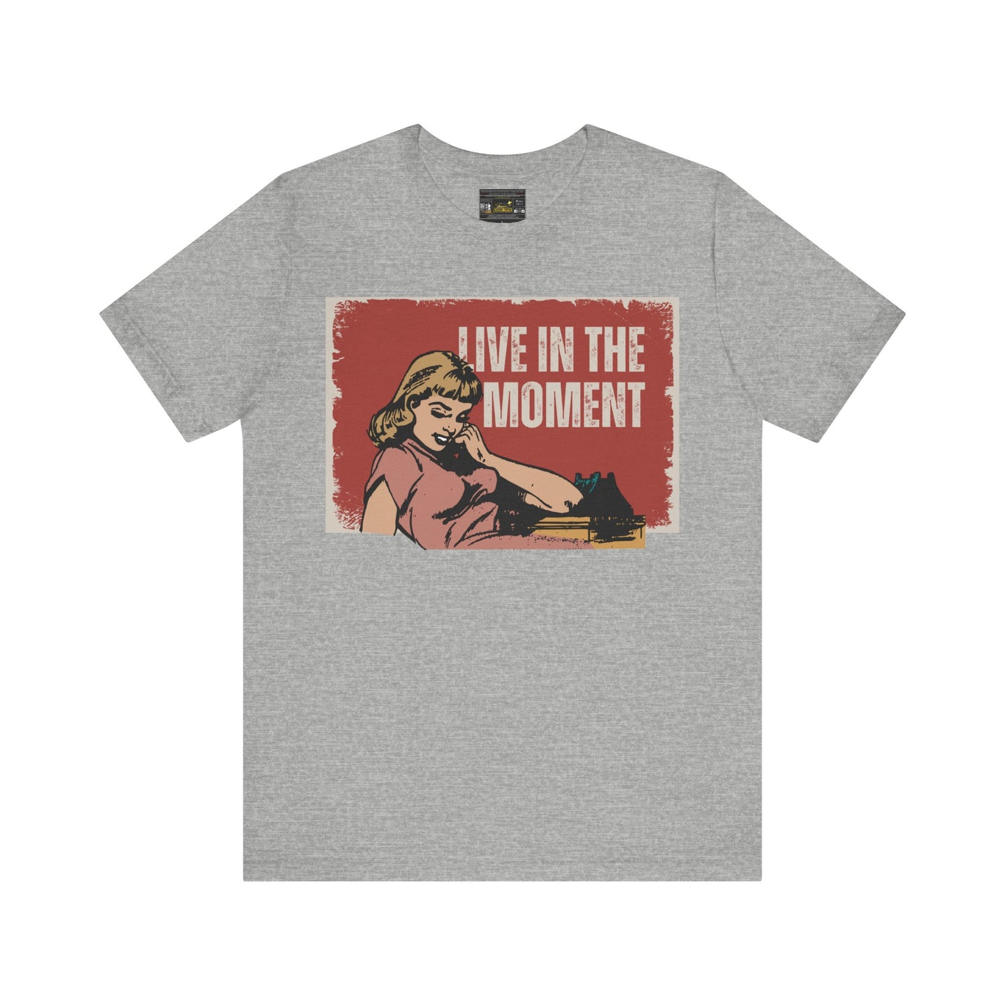 Live in the moment Unisex Jersey Short Sleeve Tee