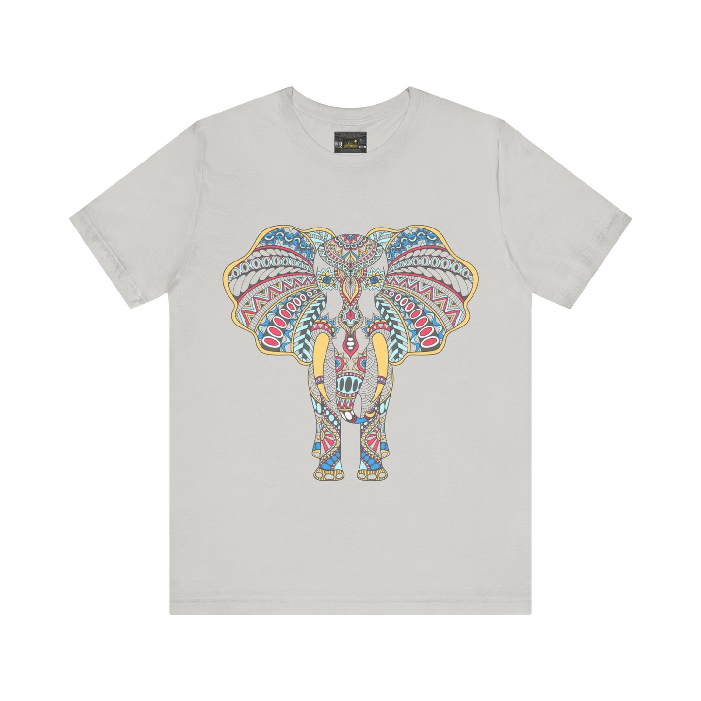 Indian Elephant ART Jersey Short Sleeve Tee