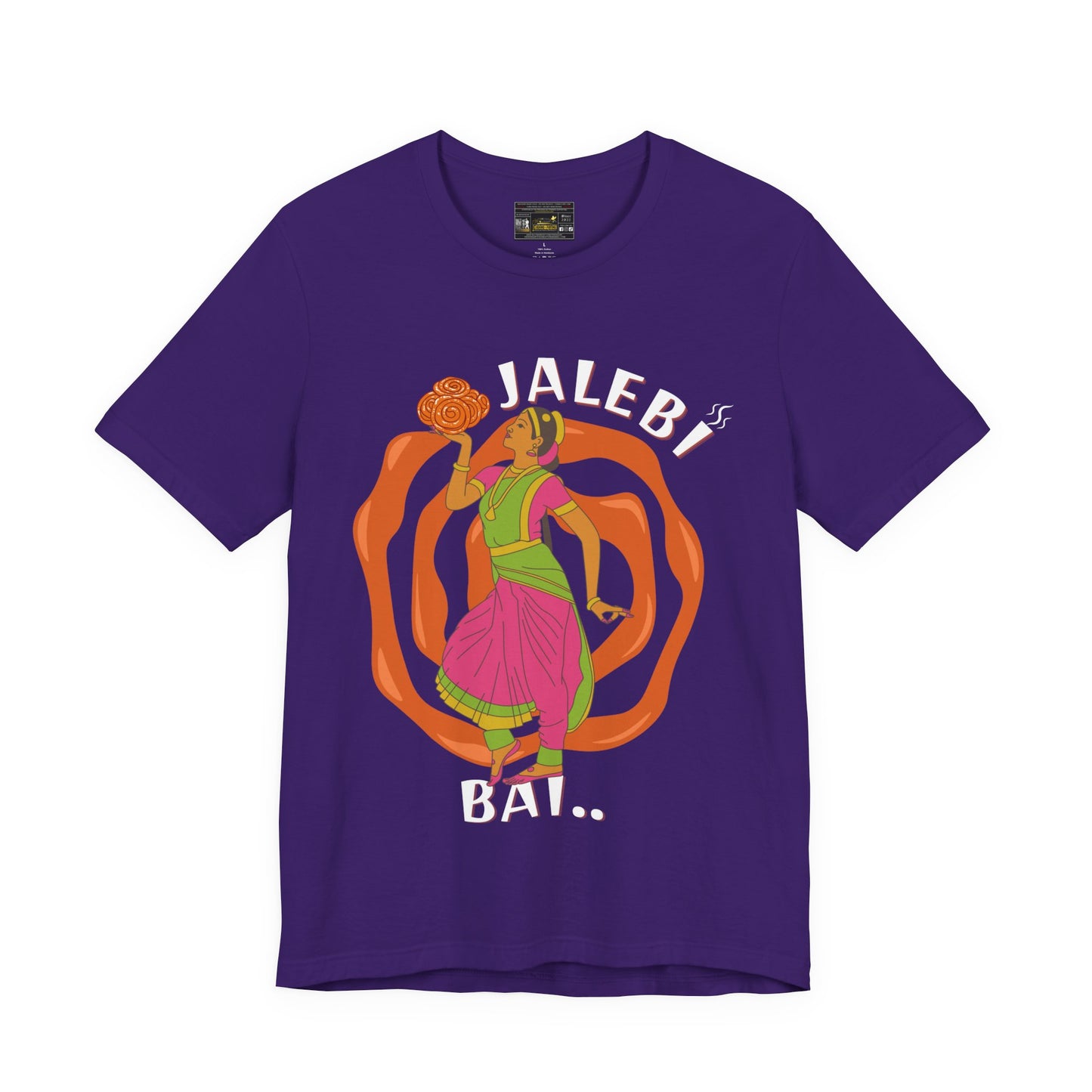 Jalebi Bai Womens Jersey Short Sleeve Tee