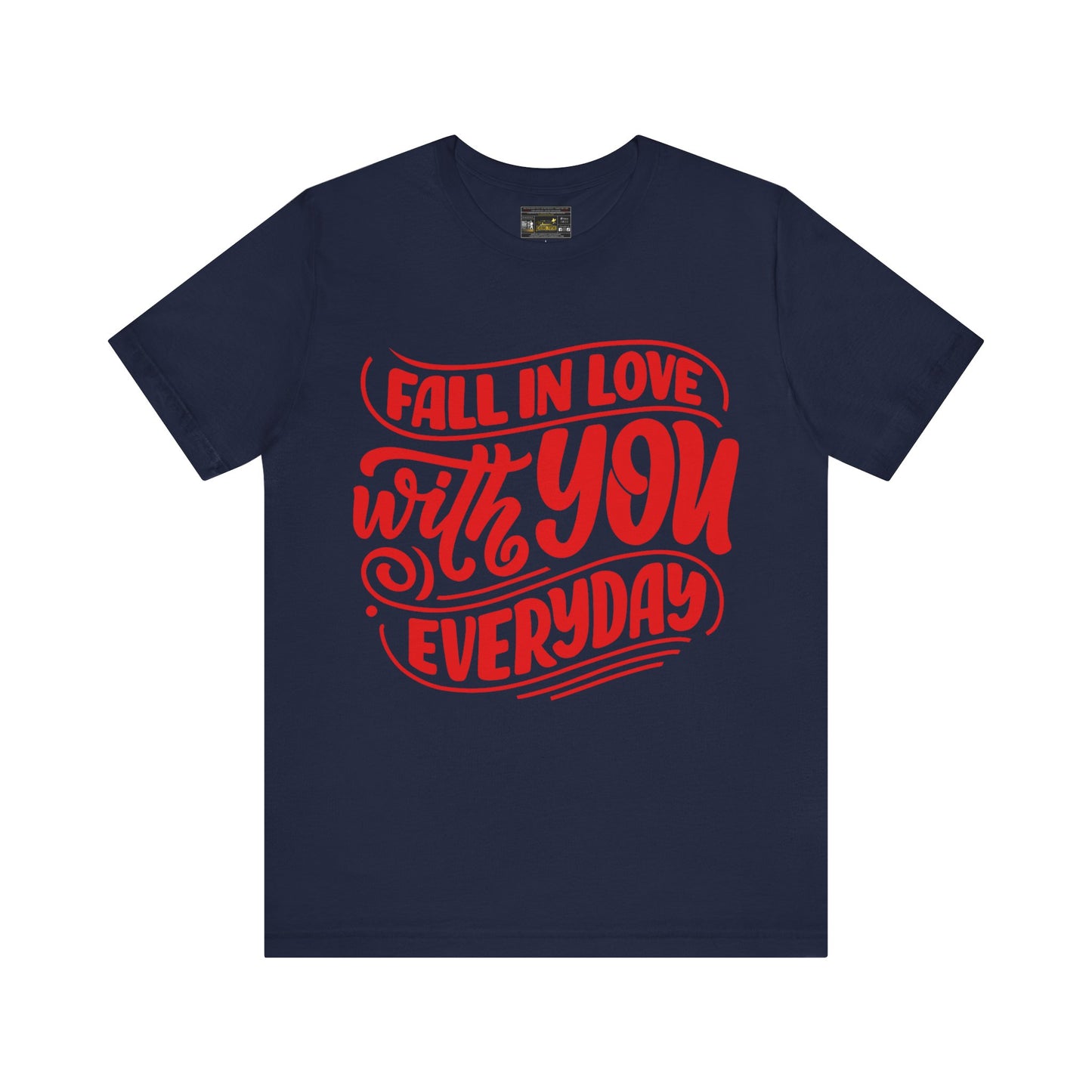Fall In Love Unisex Jersey Short Sleeve Tee