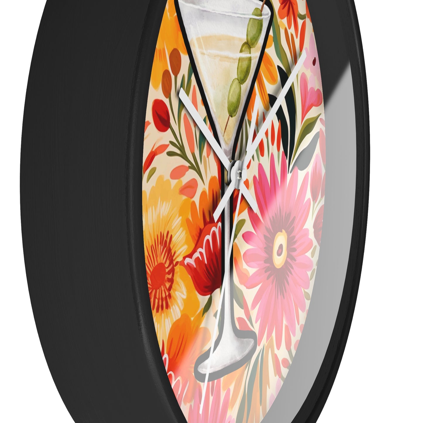 Maximalist Wall Clock, Modern Wall Art, Colorful Maximalist Wall Clock, maximalist