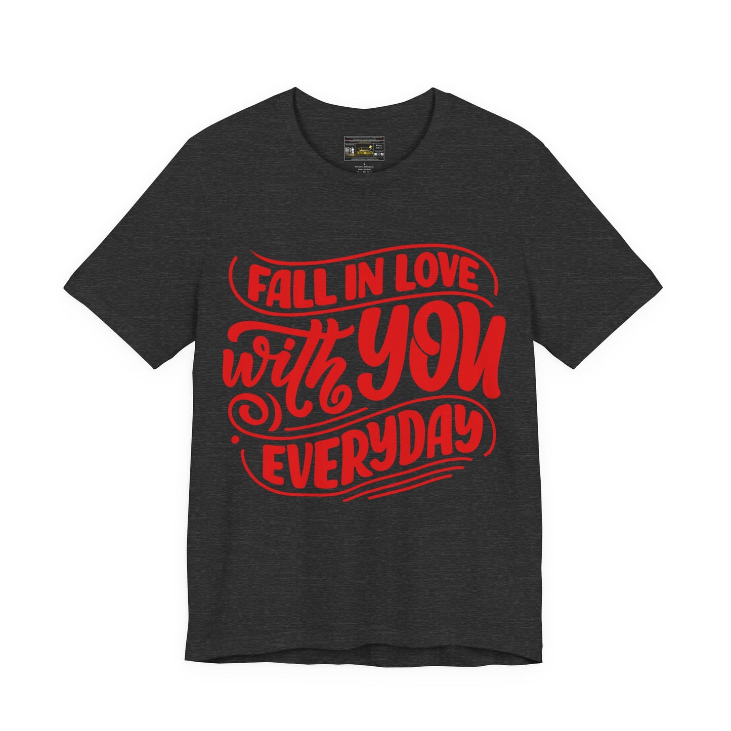 Fall In Love Unisex Jersey Short Sleeve Tee