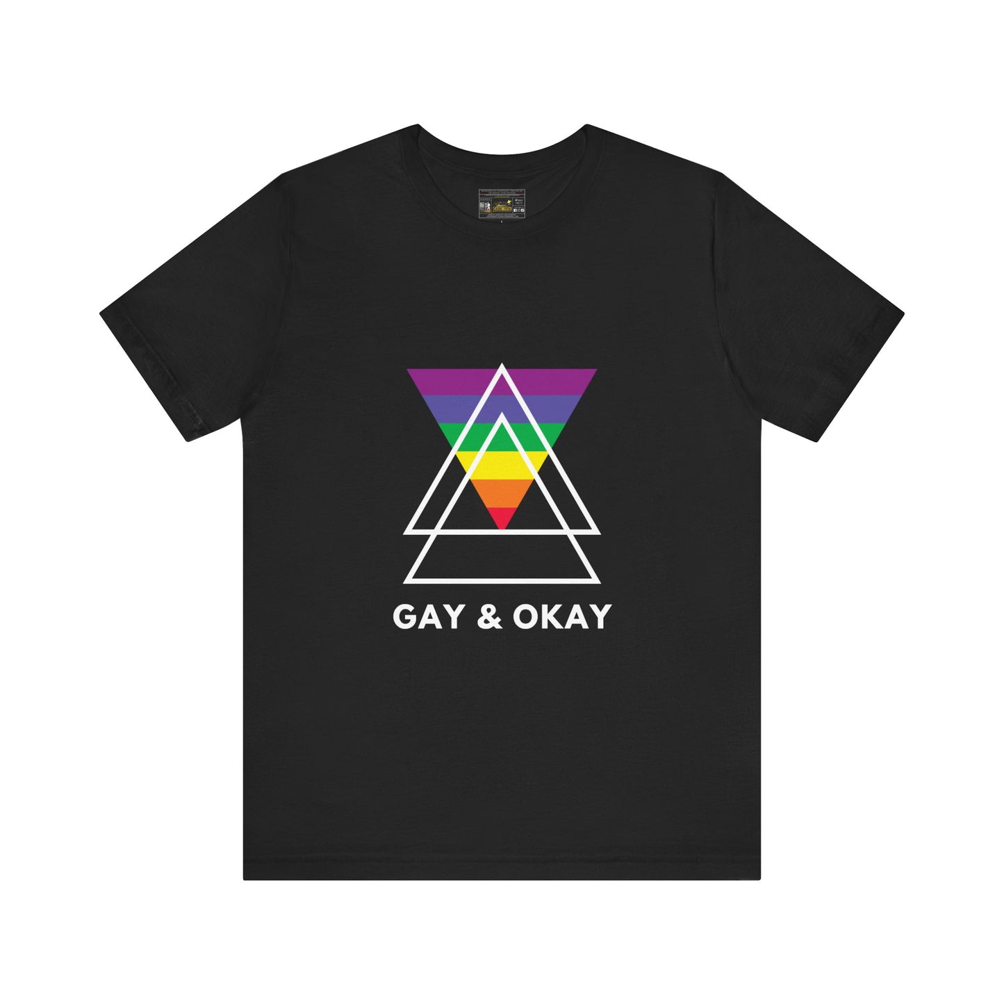 GAY & OKAY Unisex Jersey Short Sleeve Tee