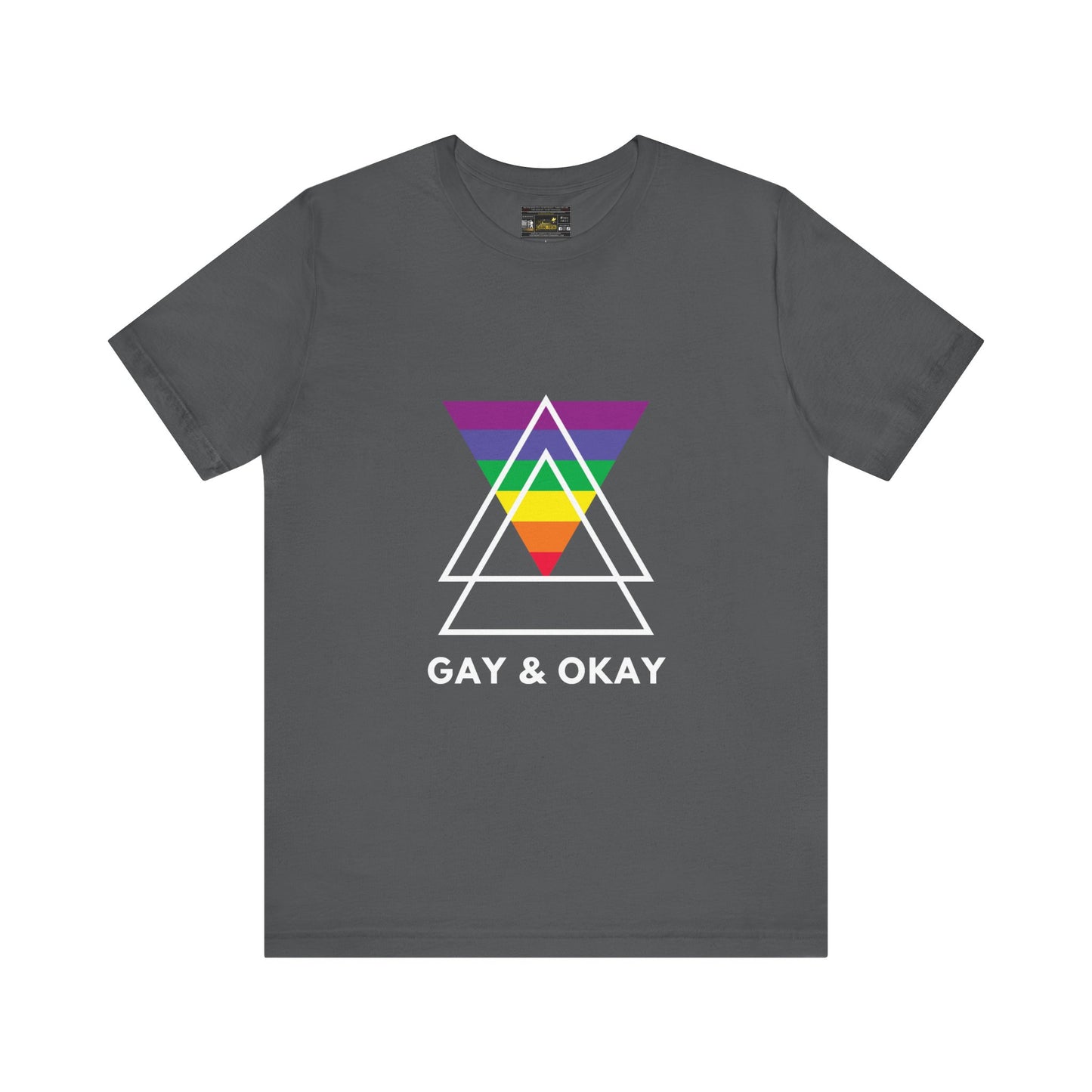 GAY & OKAY Unisex Jersey Short Sleeve Tee