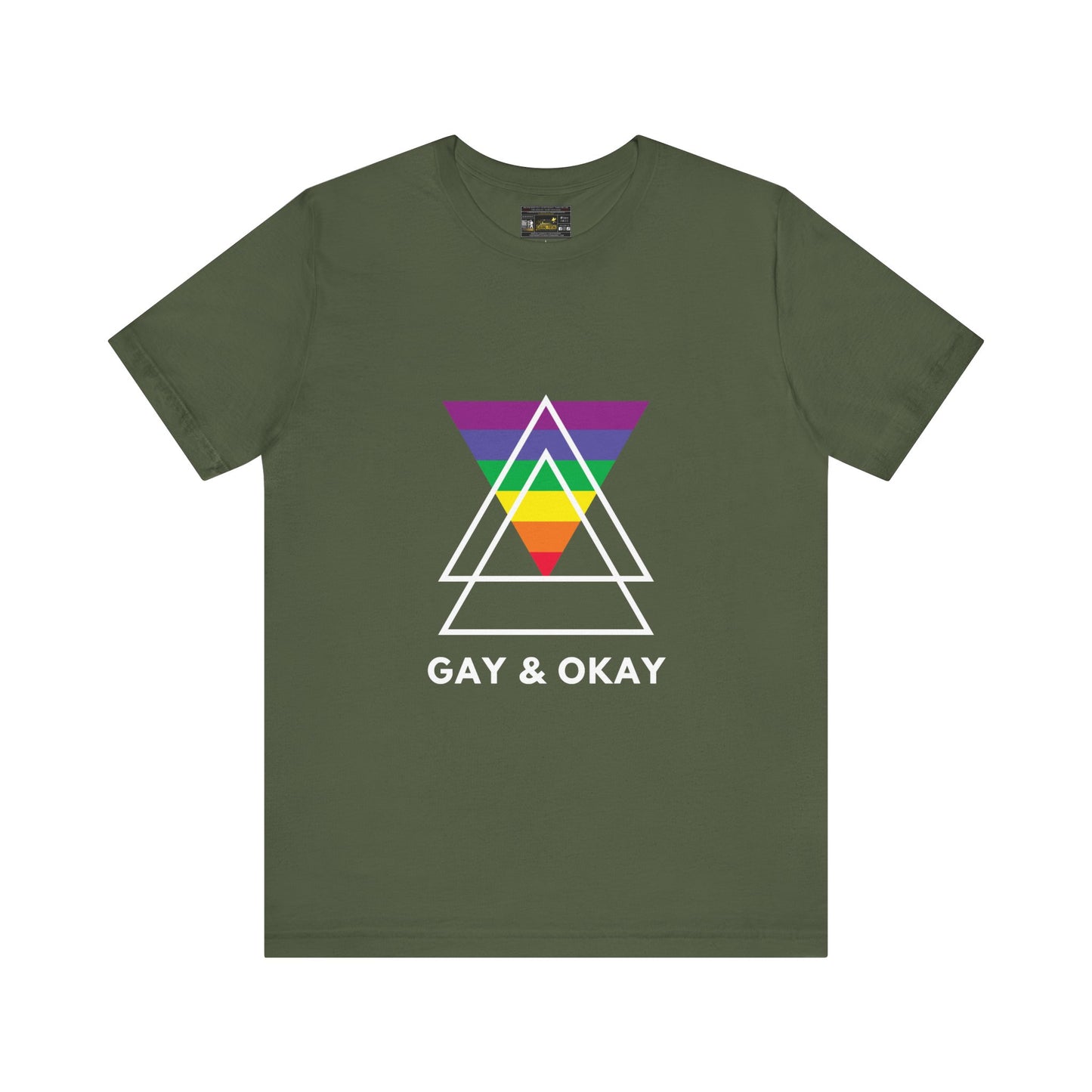 GAY & OKAY Unisex Jersey Short Sleeve Tee