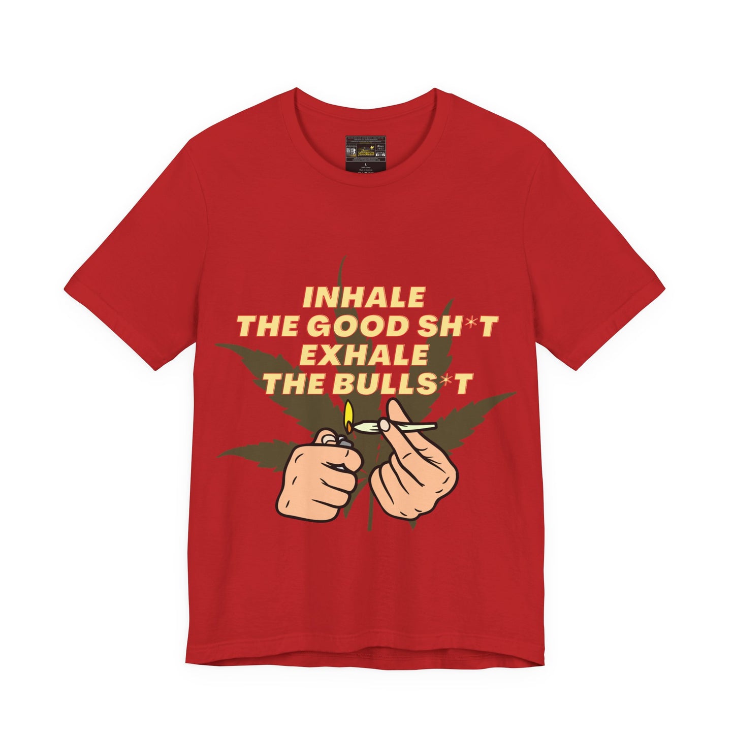 Inhale Unisex Jersey Short Sleeve Tee