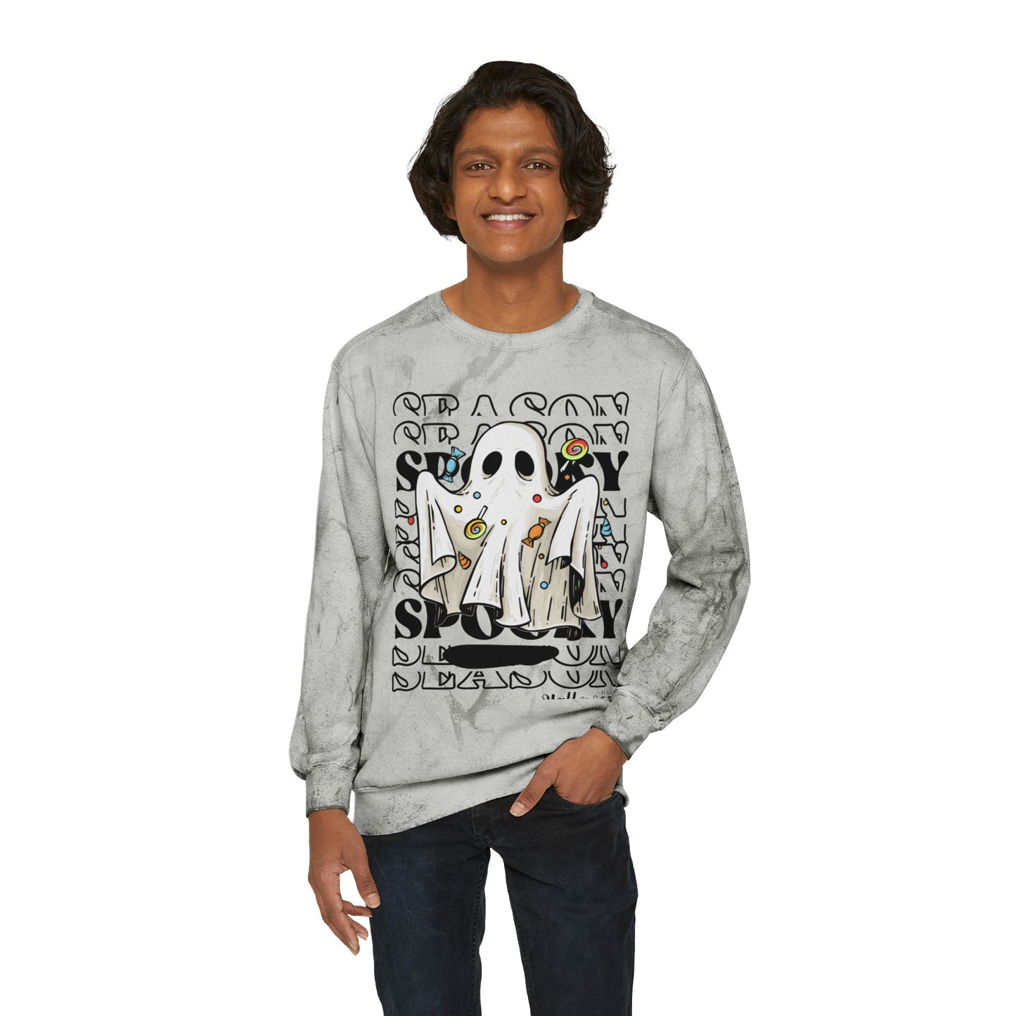 Unisex Color Blast Crewneck Sweatshirt
