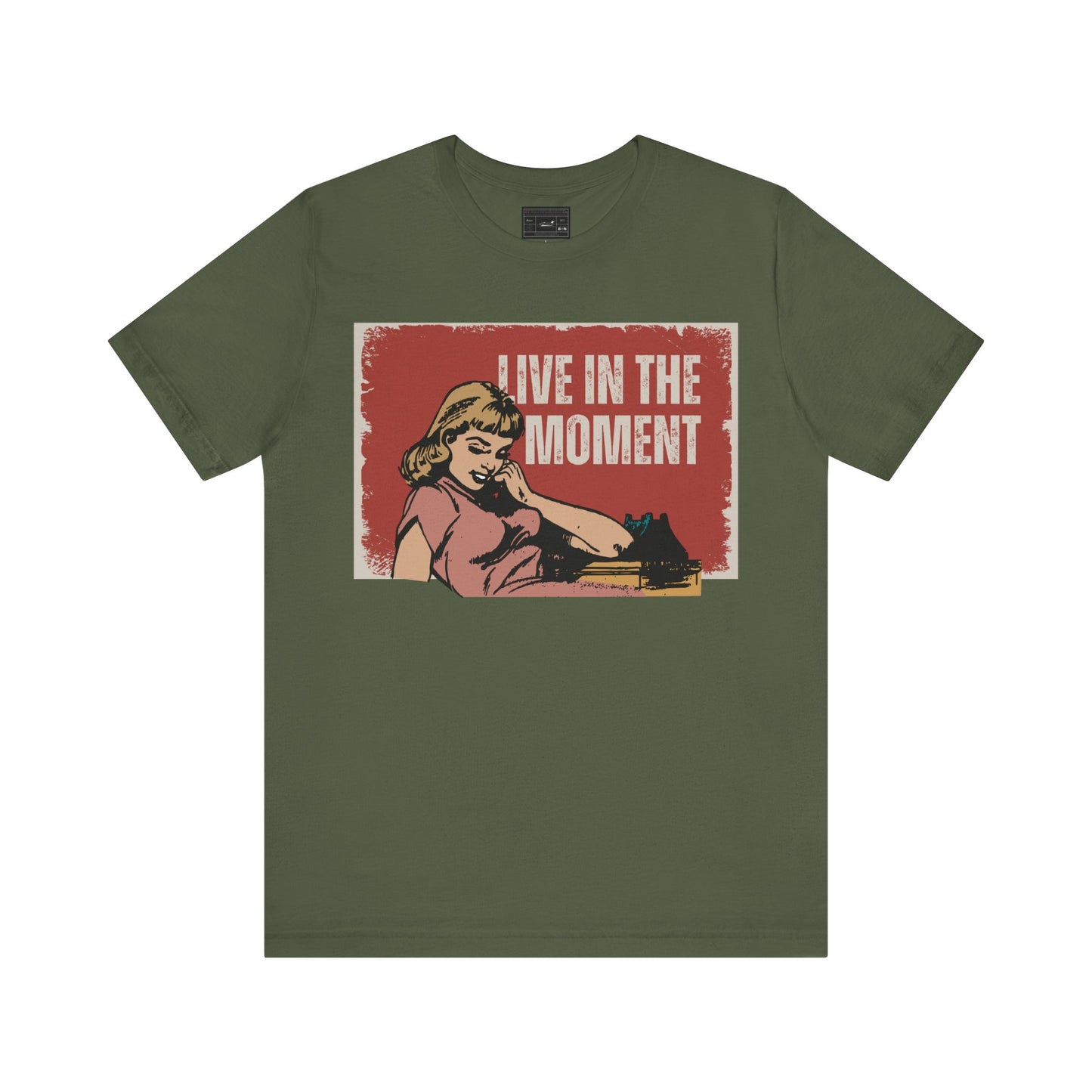 Live in the moment Unisex Jersey Short Sleeve Tee