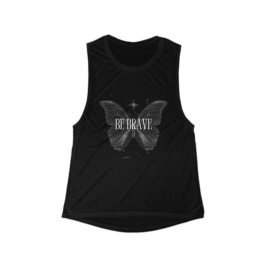 Be Brave Women's Flowy Scoop Muscle Tank