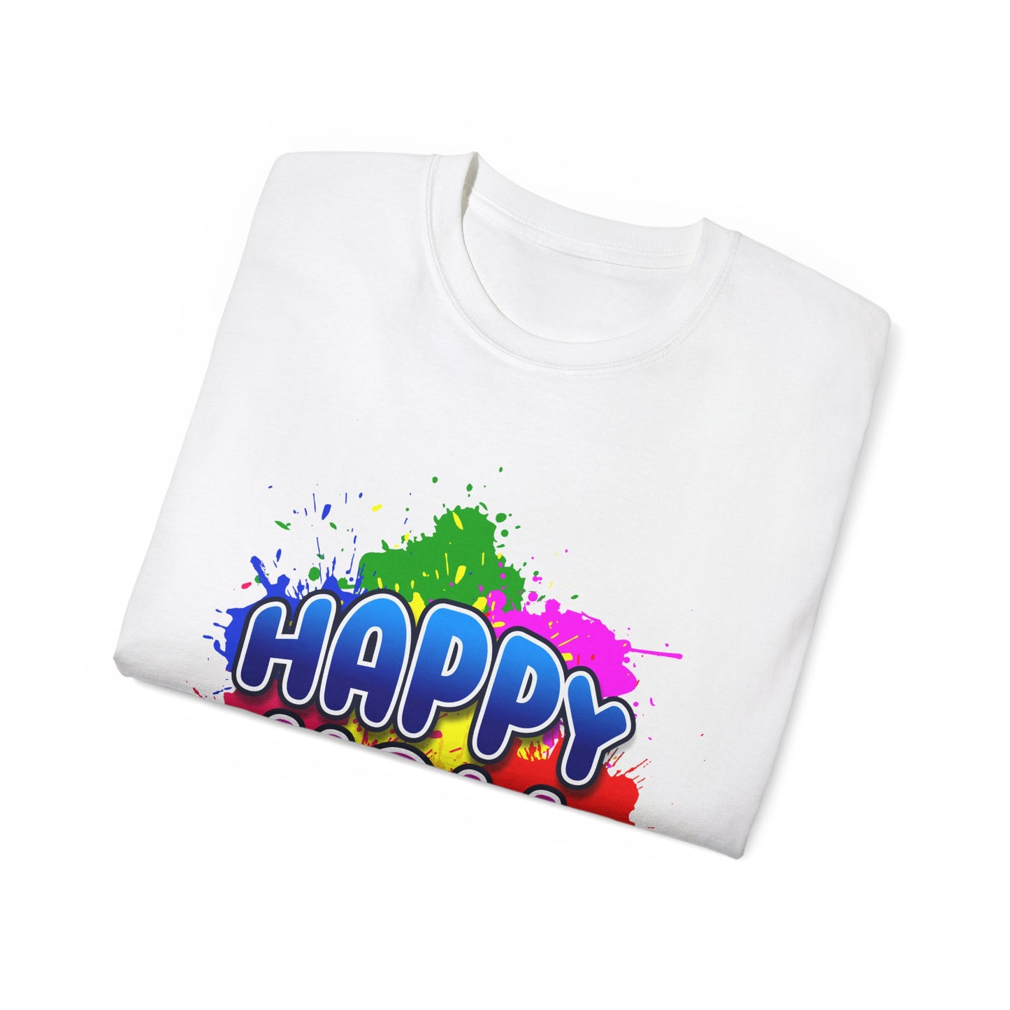 Happy Holi Unisex Ultra Cotton Tee