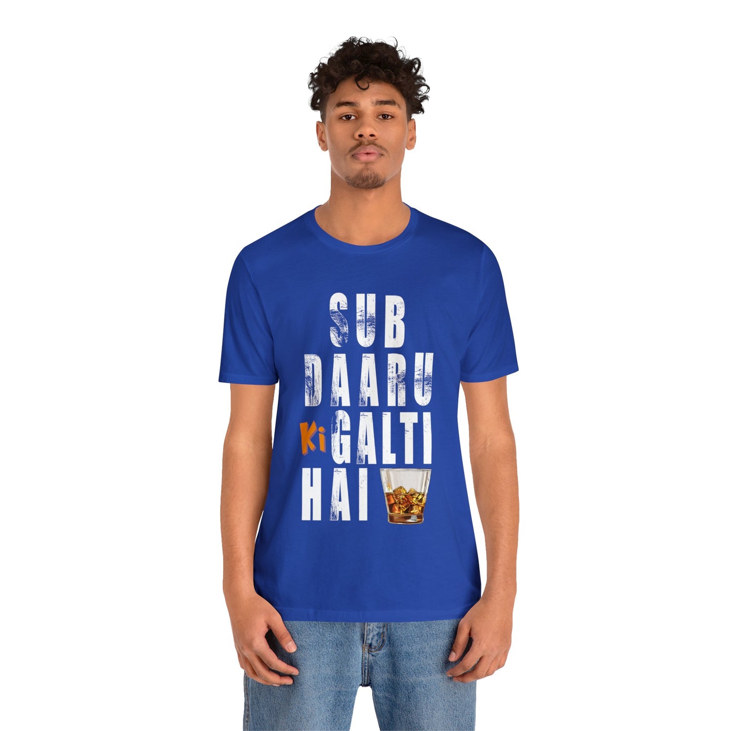 Sub Daru Ki Ghalti Hai Unisex Jersey Short Sleeve Tee