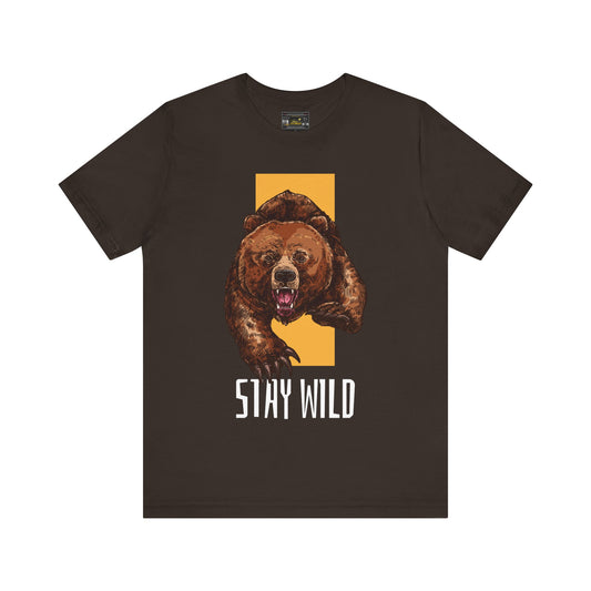 Stay Wild Unisex Jersey Short Sleeve Tee