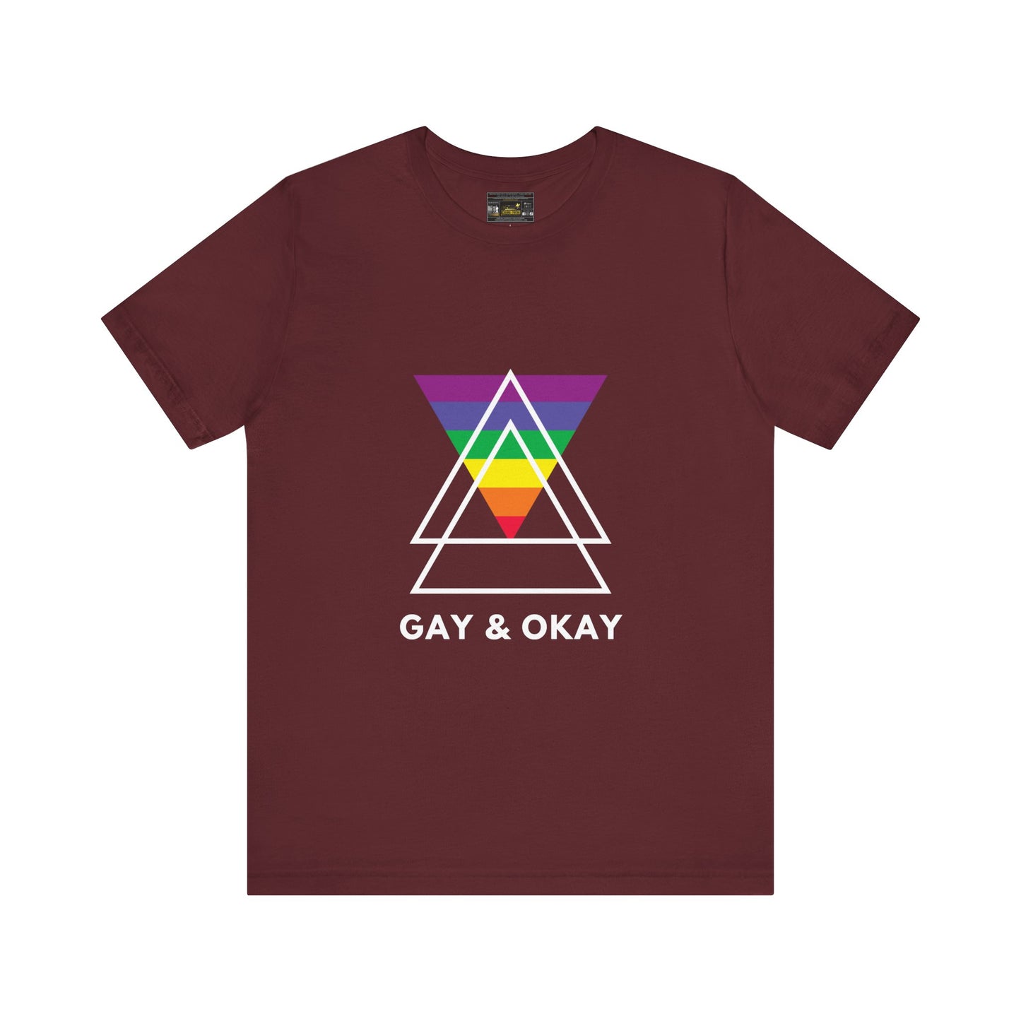 GAY & OKAY Unisex Jersey Short Sleeve Tee