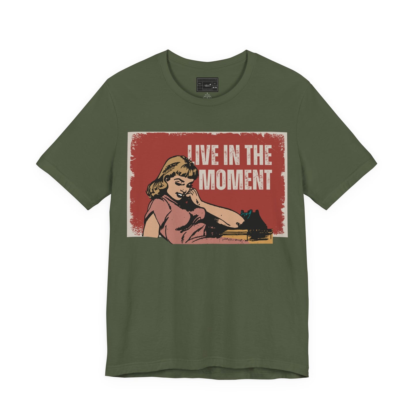 Live in the moment Unisex Jersey Short Sleeve Tee
