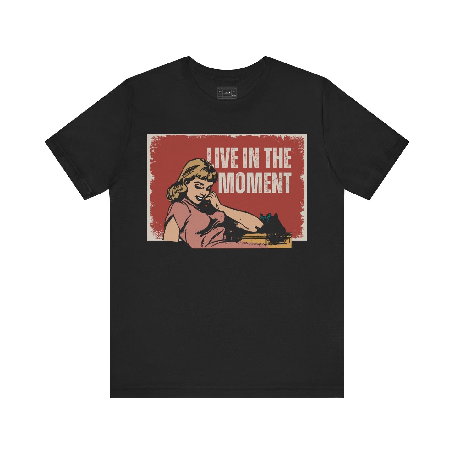 Live in the moment Unisex Jersey Short Sleeve Tee