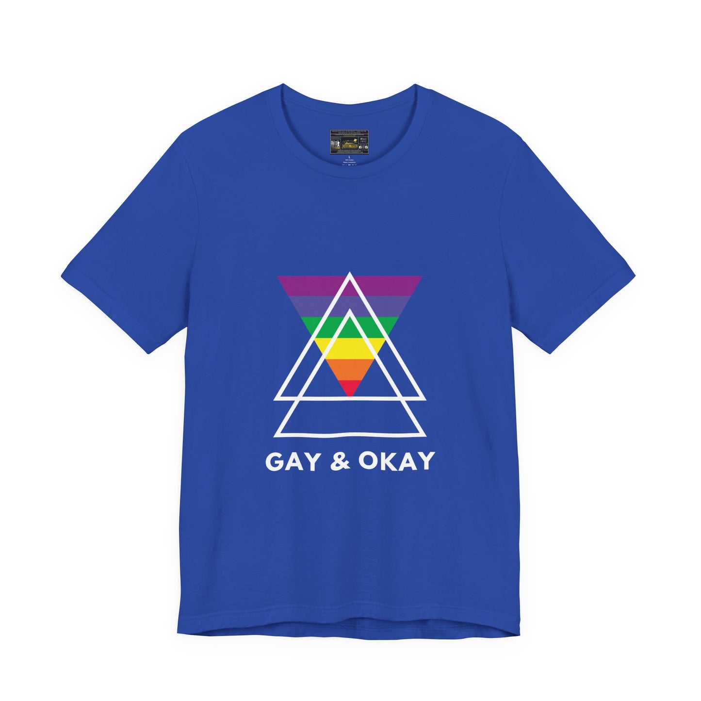 GAY & OKAY Unisex Jersey Short Sleeve Tee