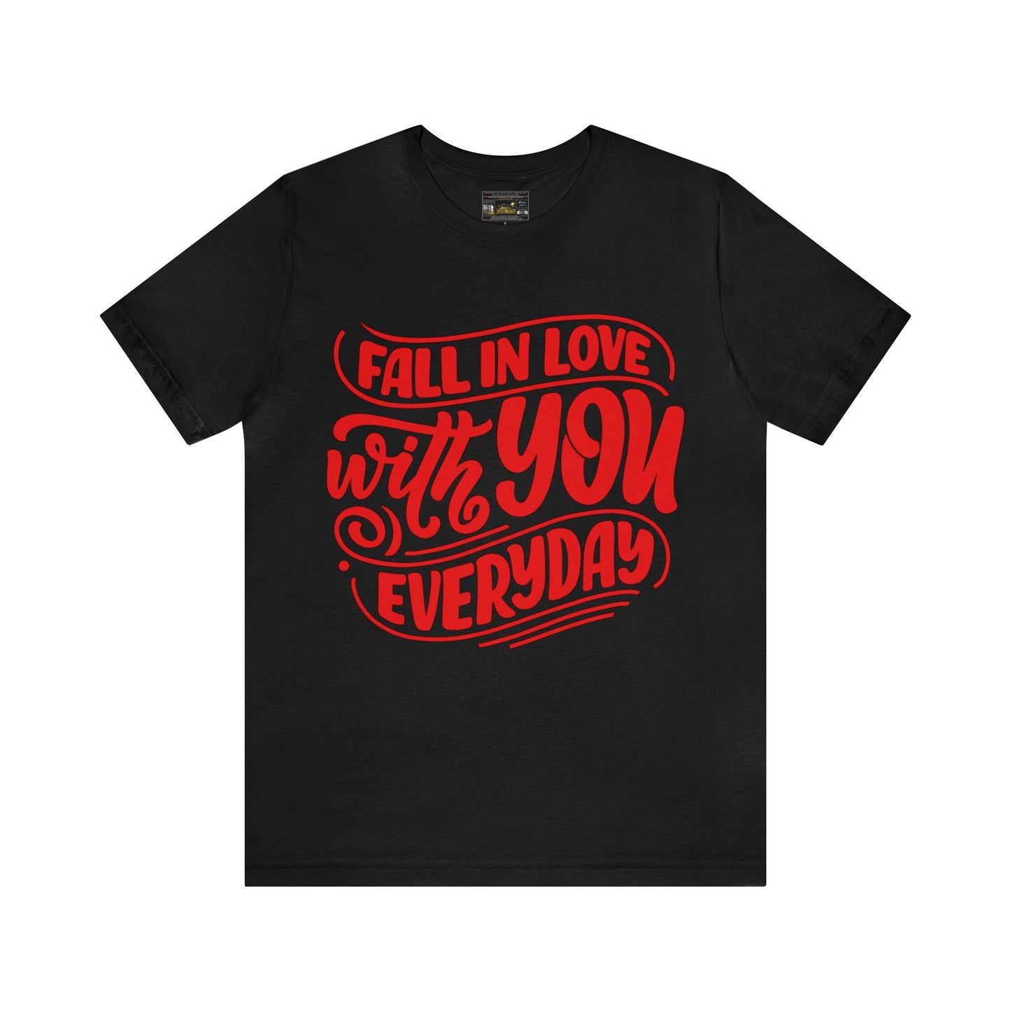 Fall In Love Unisex Jersey Short Sleeve Tee