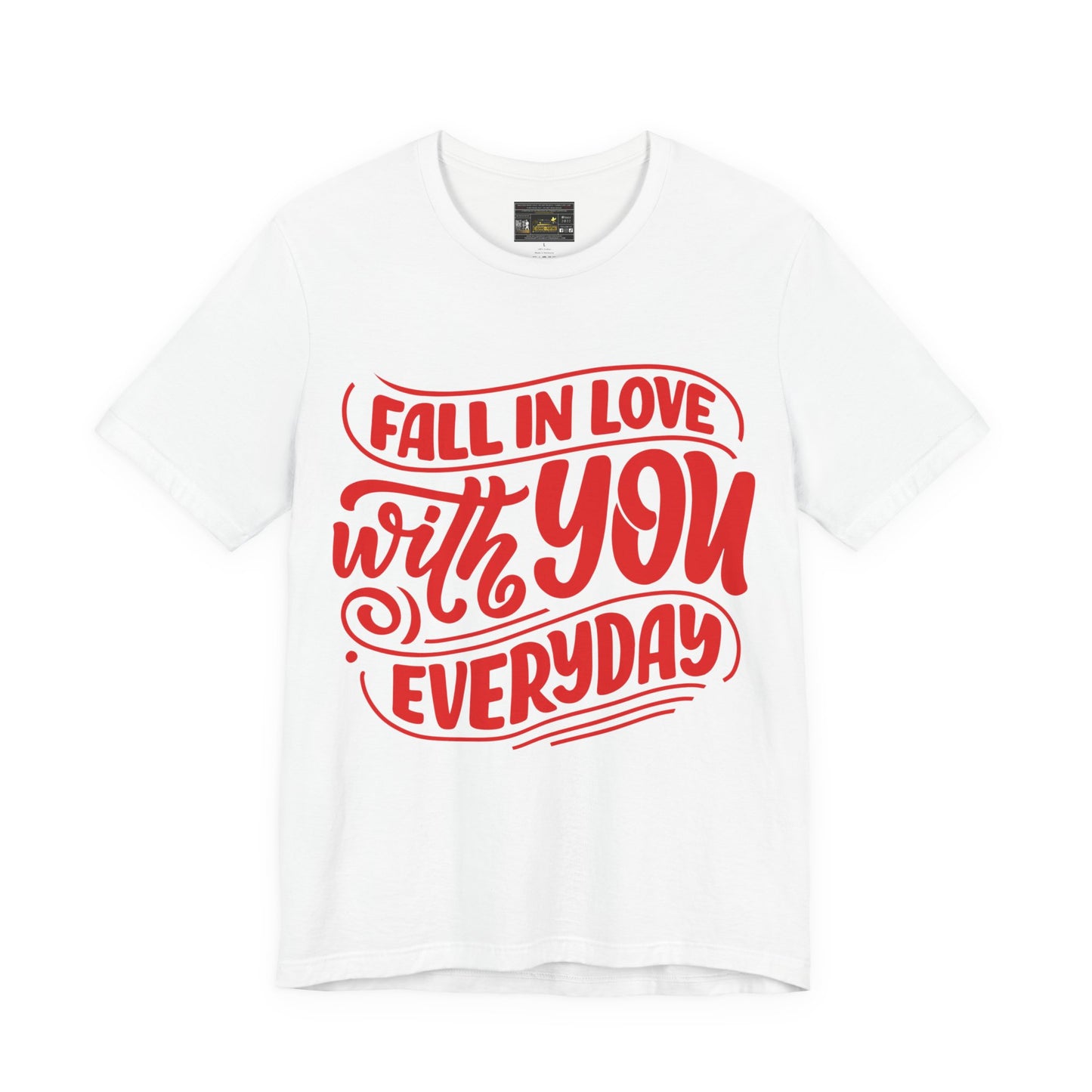 Fall In Love Unisex Jersey Short Sleeve Tee