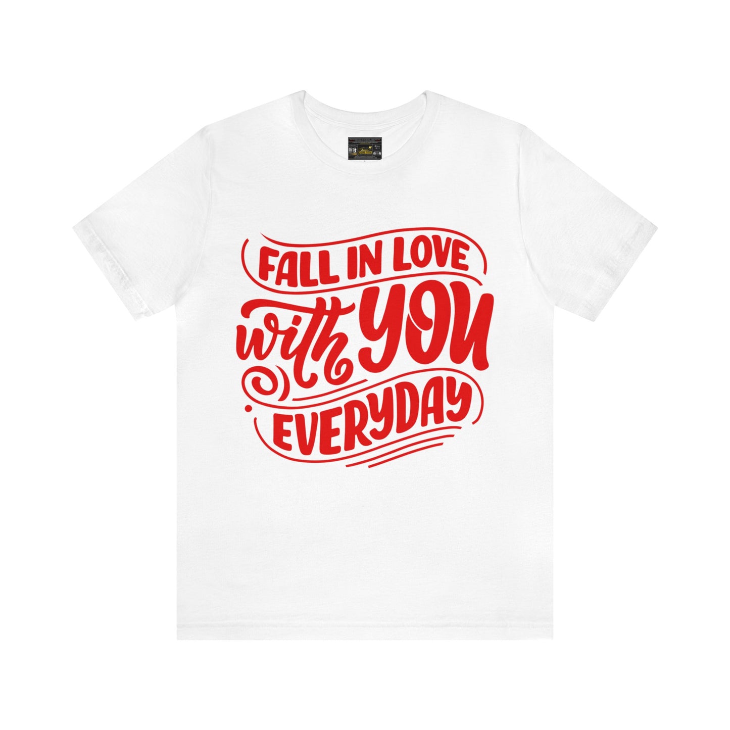 Fall In Love Unisex Jersey Short Sleeve Tee