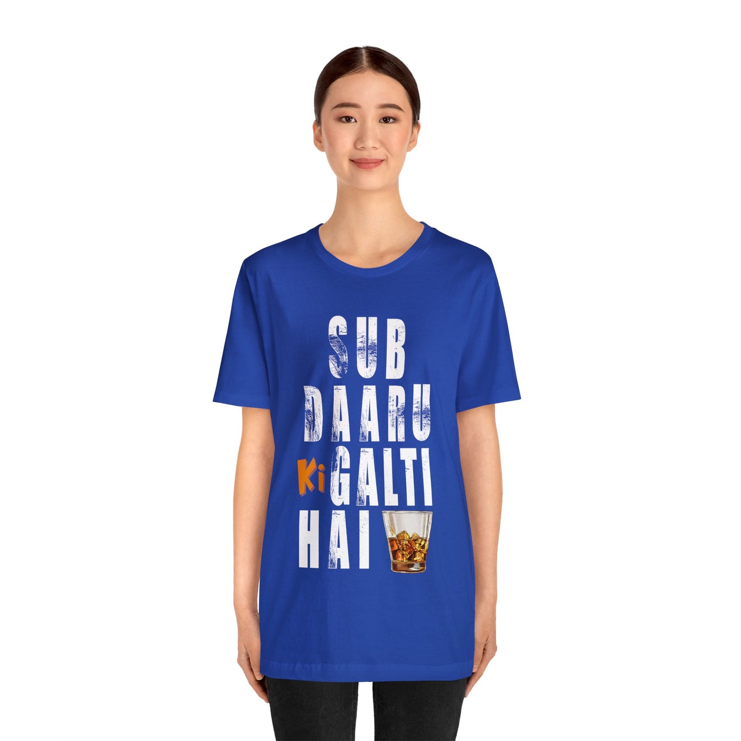 Sub Daru Ki Ghalti Hai Unisex Jersey Short Sleeve Tee