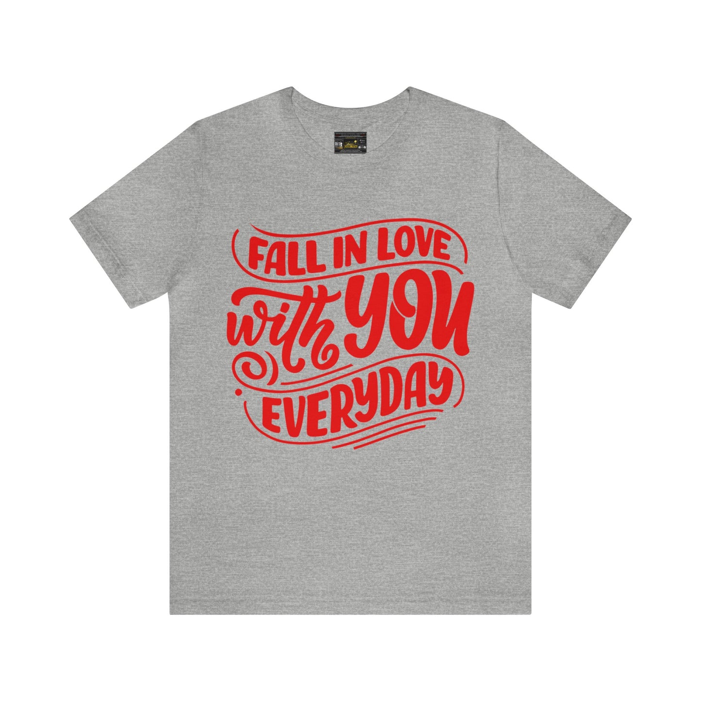 Fall In Love Unisex Jersey Short Sleeve Tee