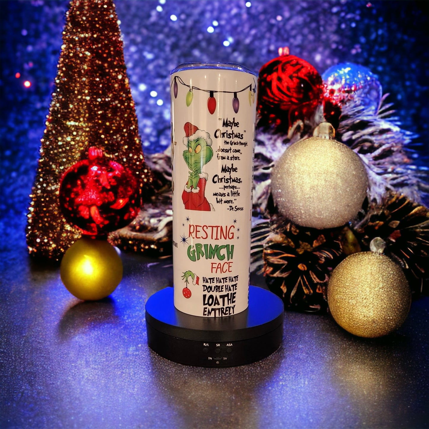 20oz Skinny Grinch Tumblers