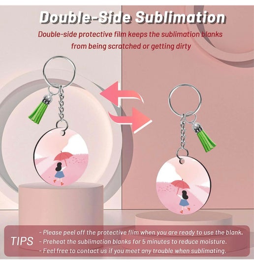 Key rings - sublimation