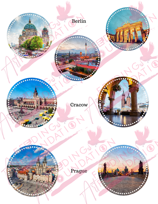 Berlin, Cracow, Prague