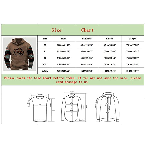 Mens Graphic Hoodies Fashion Long Sleeve Hooded Sweatshirts Pullover 2023 Trendy Bearskin Tactical Hoodies for Men