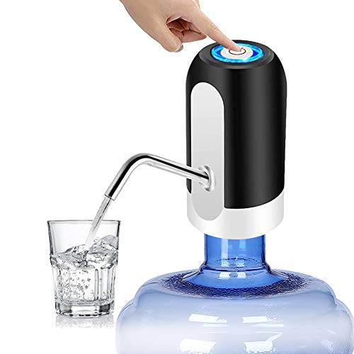 Water Bottle Pump 5 Gallon Water Bottle Dispenser USB Charging Automatic Drinking Water Pump Portable Electric Water Dispenser Water Bottle Switch